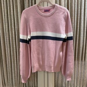 EDIKTED Pink Striped Sweater